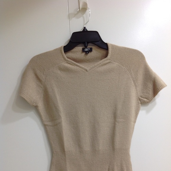 Philippe Adec Sweaters - Philippe Adec Tan Sweater Philippe Adec Sweaters - Philippe Adec Tan Sweater
